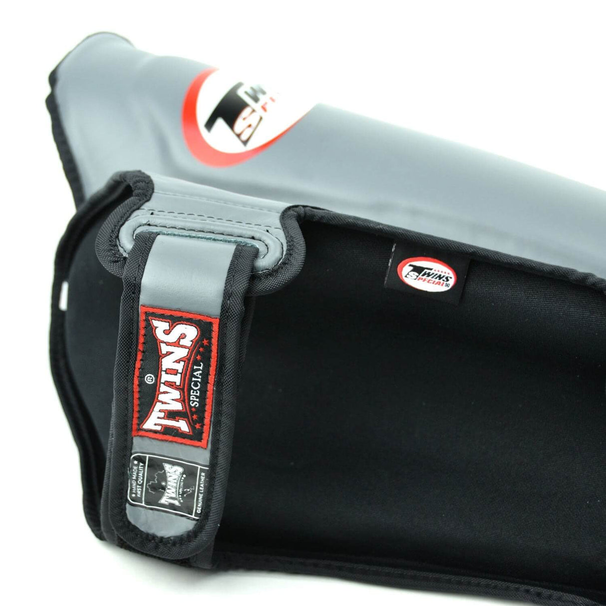 Twins SGL10 Leather Shin Guards Grey