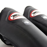 Twins SGL10 Leather Shin Guards Black