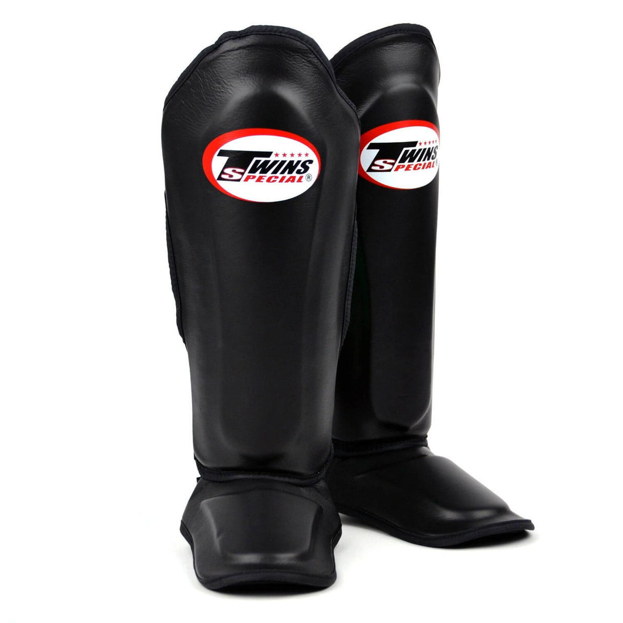 Twins SGL10 Leather Shin Guards Black