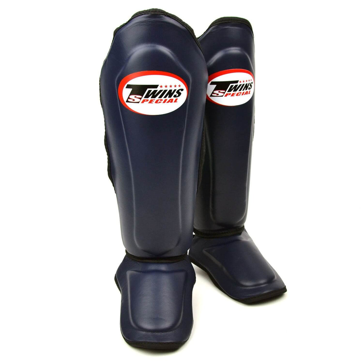 Twins SGL10 Leather Shin Guards Navy