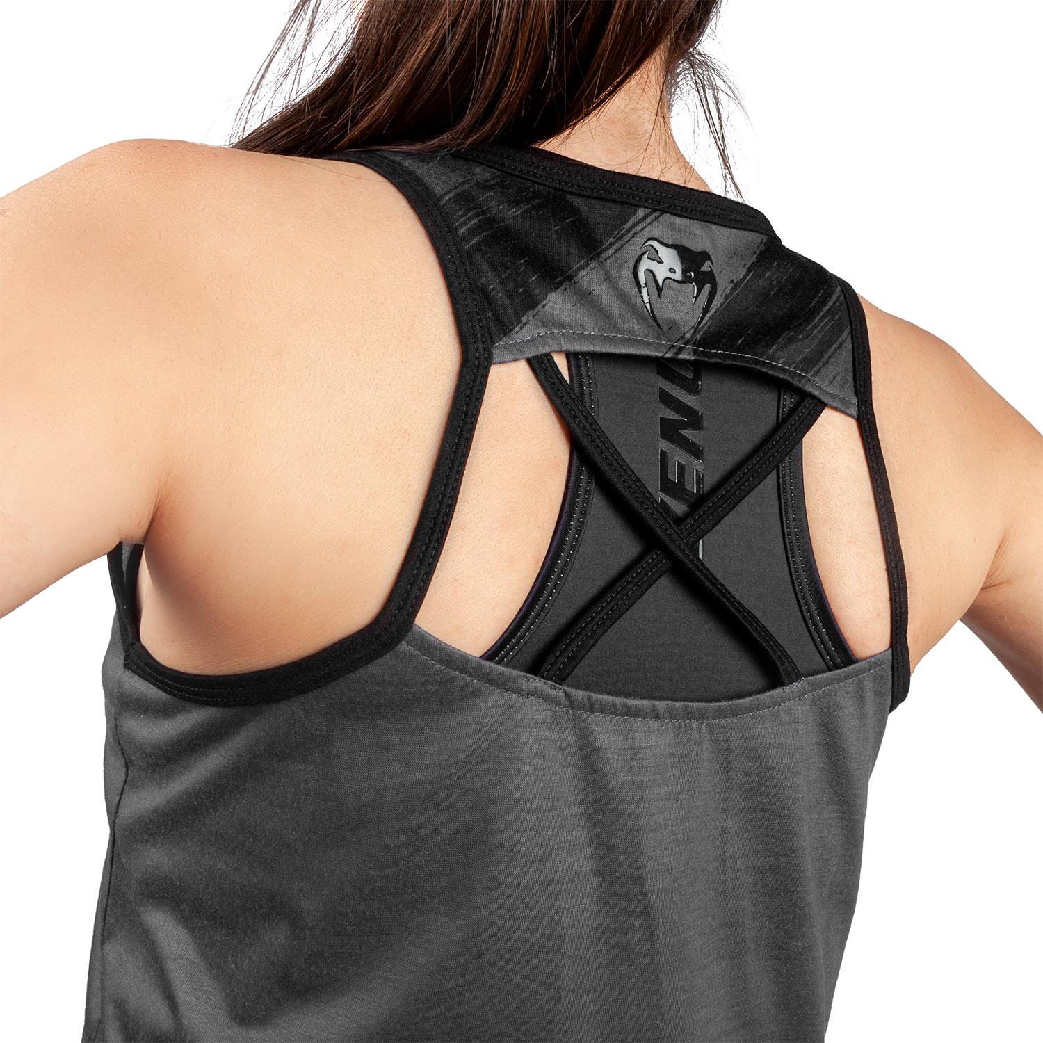 Venum Womens Rapid 2.0 Tank Top - Black/Black - Gymzey.com