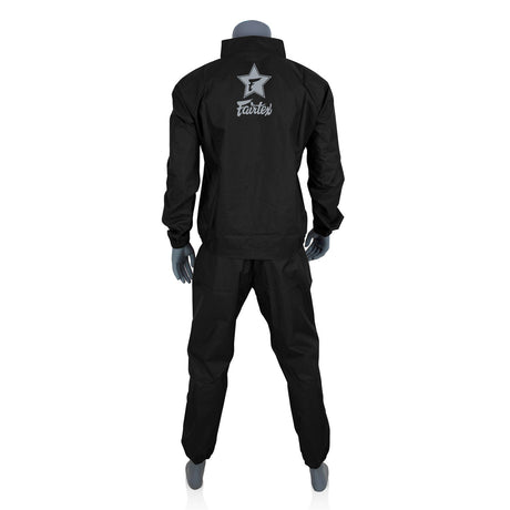 Fairtex VS3 Vinyl Sweatsuit - Black-Grey