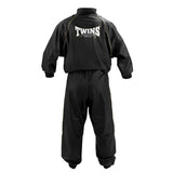 VSS1 Twins Classic Vinyl Sweatsuit Black-Gold