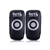 Yuth Thai Kick Pads Black/Silver
